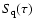 $S_{\rm q}(\tau)$
