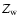 $Z_{\rm w}$