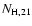 $N_{\rm H,21}$