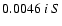 $0.0046 \ i \ S$