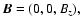$ \vec{B}=(0,0,B_{z}),$