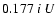 $0.177 \ i \ U$