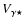 $V_{\gamma \star}$