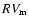 $RV_{{\rm m}}$