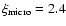 $\xi _{\rm micro} = 2.4$
