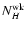 $N_{H}^{\rm wk}$