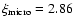 $\xi _{\rm micro} = 2.86$