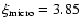 $\xi _{\rm micro} = 3.85$