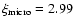 $\xi _{\rm micro} = 2.99$