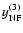 $y^{(3)}_{\rm NF}$