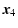 $\displaystyle \vec{x}_{4}$