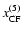 $x^{(5)}_{\rm CF}$