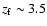 $z_{\rm f} \sim 3.5$