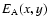 $E _{\rm A}(x,y) $