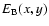 $E _{\rm B}(x,y) $