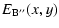 $\displaystyle E_{\rm B''} (x,y)$