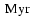 ${\rm ~Myr}$