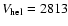 $V_{\rm hel} = 2813$