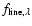 $f_{{\rm line,\lambda}}$