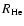 $R_{\rm He}$