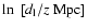 $\ln~[d_{\rm l}/z~{\rm Mpc}]$