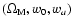$(\Omega_{\rm M}, w_0, w_a)$