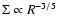 $\Sigma \propto R^{-3/5}$