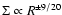 $\Sigma \propto R^{\pm9/20}$
