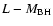 $L-M_{\rm BH}$