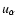 $u_{\alpha}$