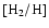 $[{\rm H}_2/{\rm H}]$