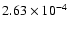 $2.63\times10^{-4}$