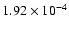 $1.92\times10^{-4}$