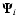 $\vec{\Psi}_i$