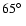 $65\hbox{$^\circ$ }$