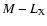 $M-L_{\rm X}$