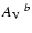 $A_{\rm V}~^b$