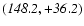 $\it (148.2,+36.2)$