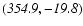 $\it (354.9,-19.8)$