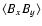 $\langle
B_x B_y \rangle$