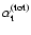 $\alpha_{\rm t}^{\rm (tot)}$