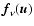 ${\vec f}_\nu({\vec u})$