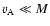 $v_{\rm A}\ll M$