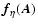 ${\vec f}_\eta({\vec A})$