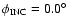 $\phi_{\rm INC} = 0.0^{\circ}$