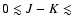 $0\lesssim J-K\lesssim$