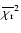 $\overline{\chi_{\rm r}}^2$