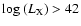 ${\rm log}~(L_{\rm X})>42$