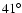 $41^\circ$