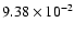 $9.38\times10^{-2}$